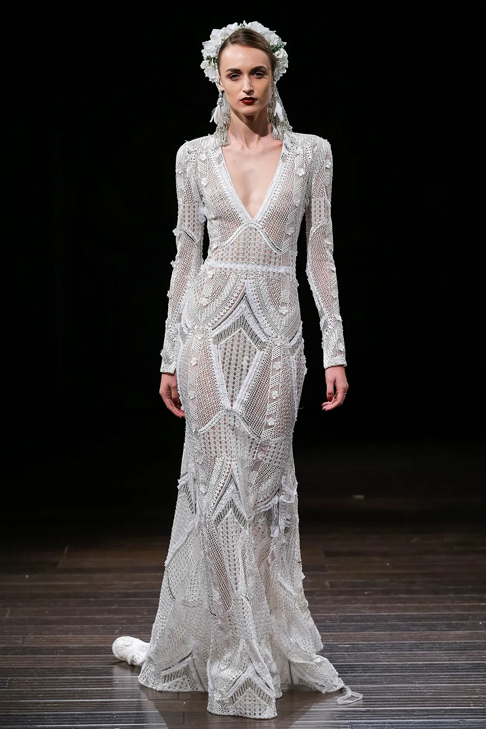 BROOKLYN - Naeem Khan 2018 Bridal Collection. theweddingnotebook.com