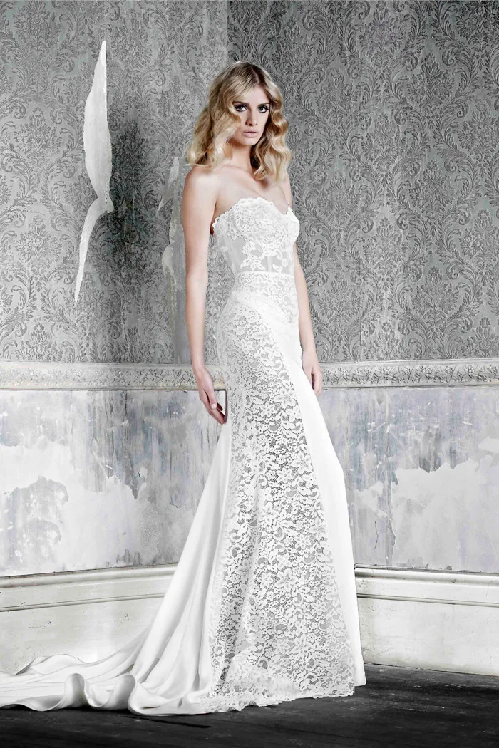Emmie – Pallas Couture 2015 Collection. theweddingnotebook.com