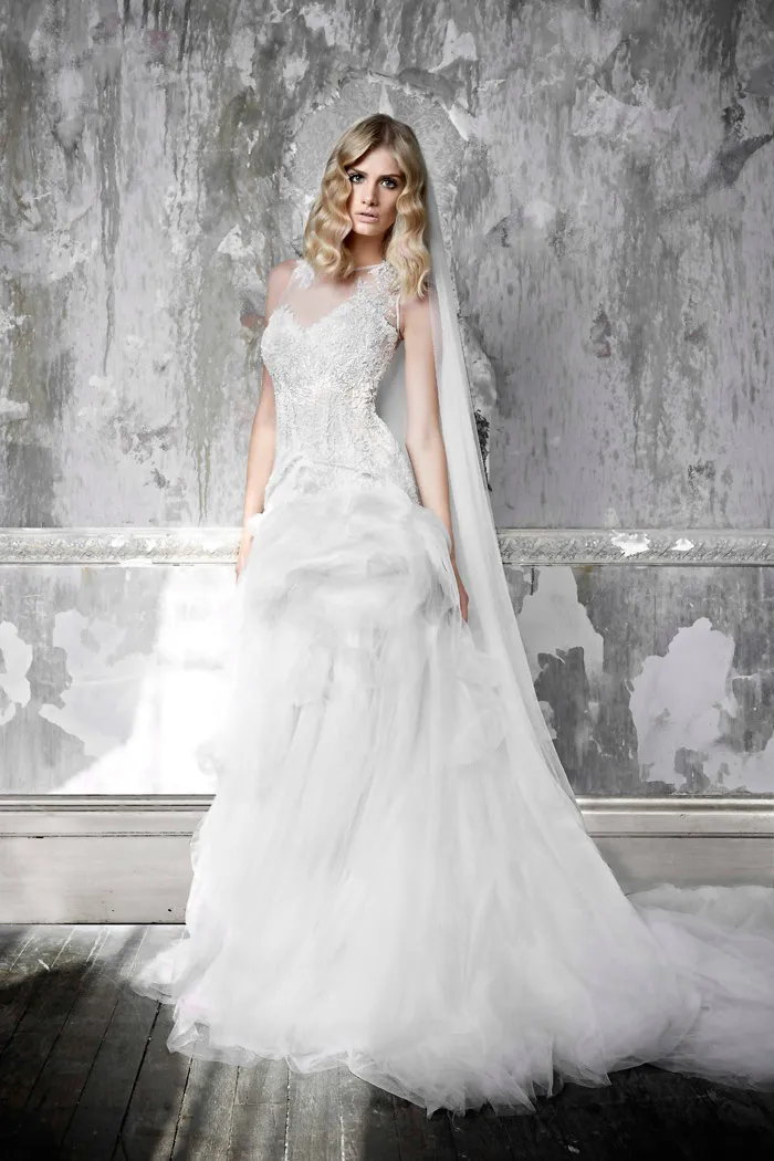 Aveline – Pallas Couture 2015 Collection. theweddingnotebook.com