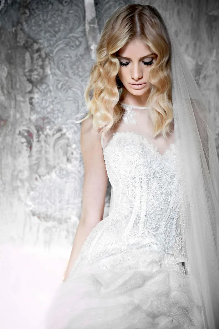 Aveline – Pallas Couture 2015 Collection. theweddingnotebook.com