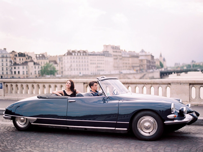 Paris In A Classic Car