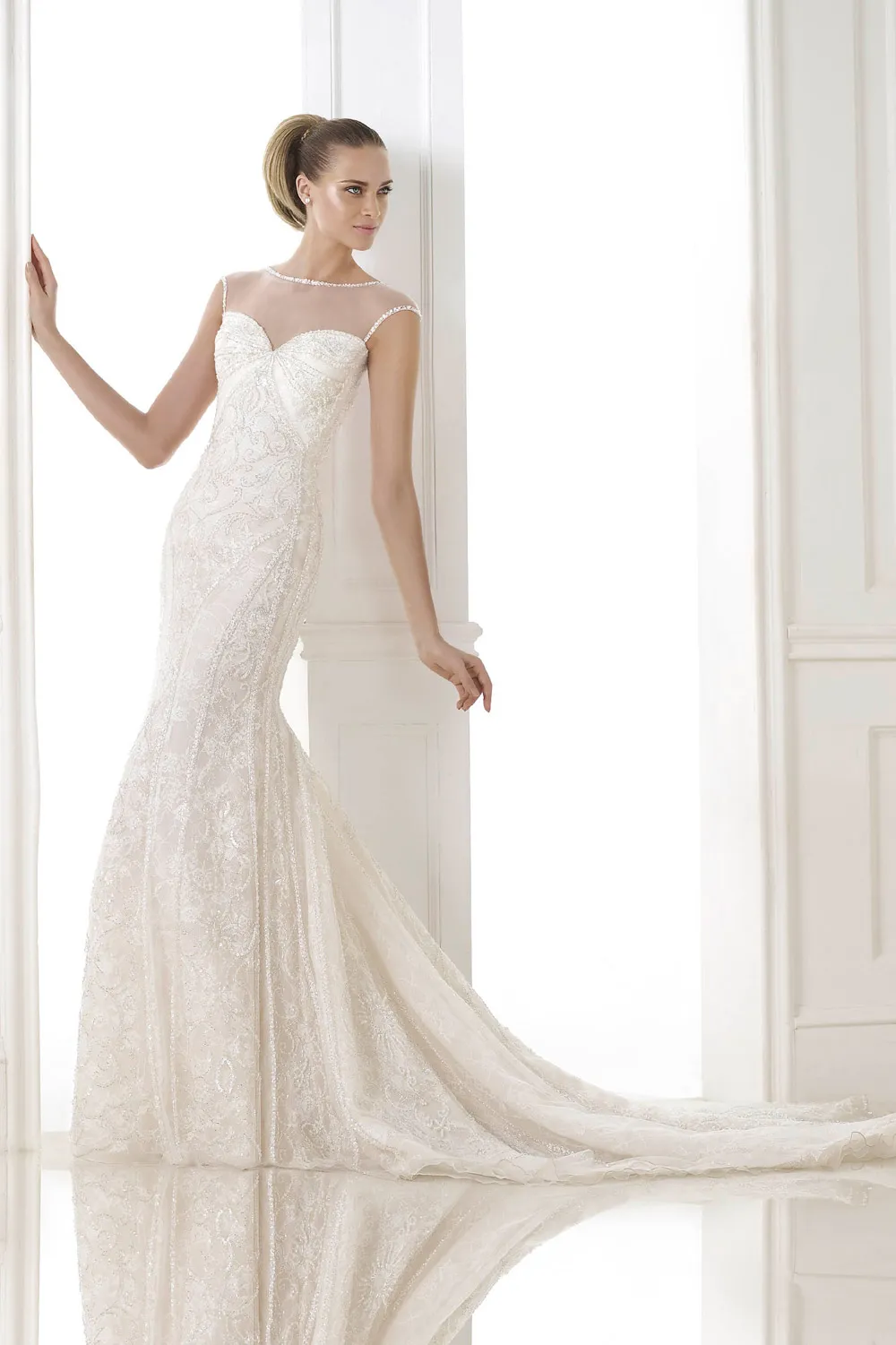 Pronovias 2015 Bridal Collection. theweddingnotebook.com