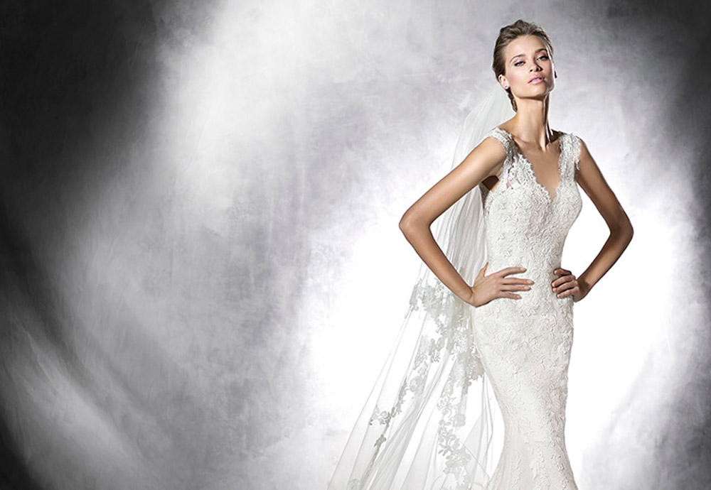sachin and babi light blue dress Pronovias' Bridal Trends main image 1