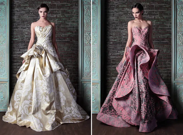 Rami Kadi Fall 2014 Collection. theweddingnotebook.com