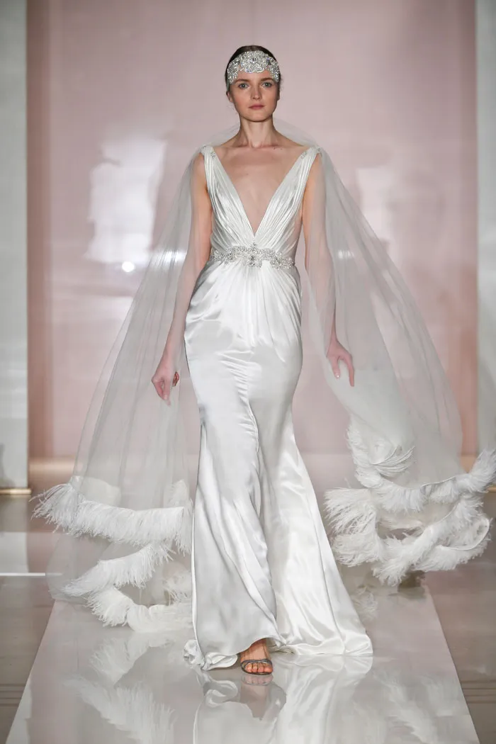 Reem Acra Fall 2014 Bridal Collection. theweddingnotebook.com