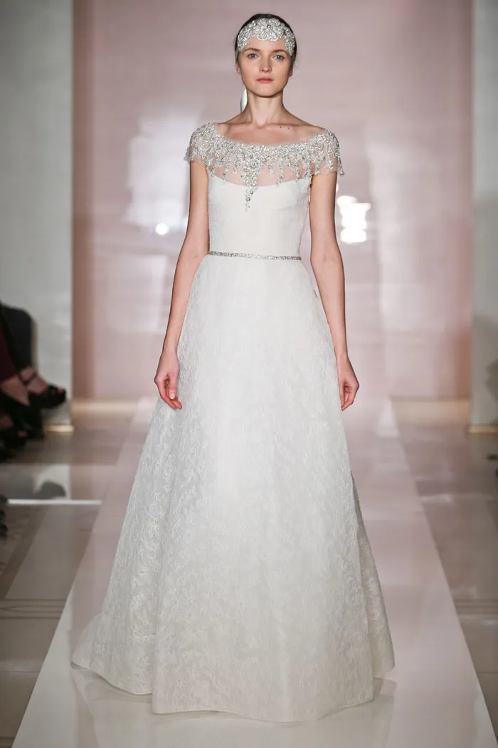 Reem Acra Fall 2014 Bridal Collection. theweddingnotebook.com