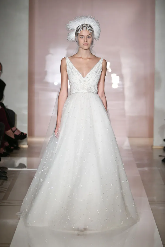 Reem Acra Fall 2014 Bridal Collection. theweddingnotebook.com