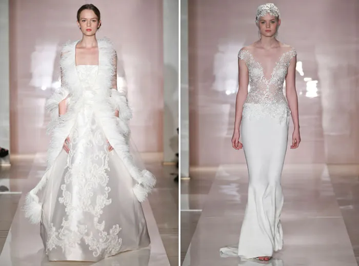 Reem Acra Fall 2014 Bridal Collection. theweddingnotebook.com