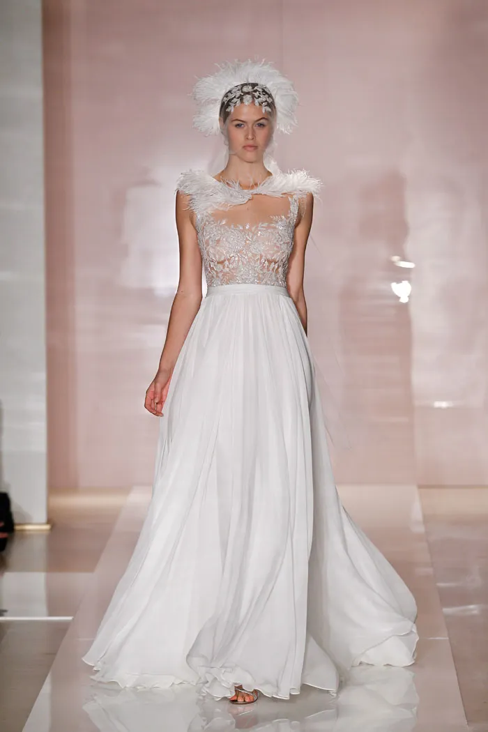 Reem Acra Fall 2014 Bridal Collection. theweddingnotebook.com