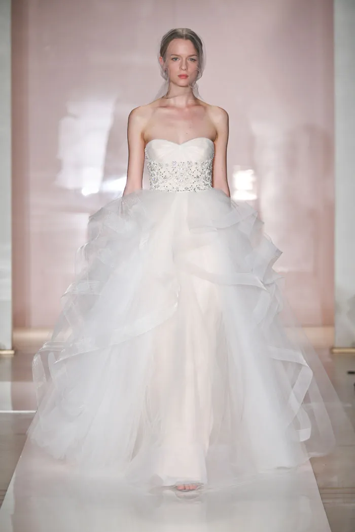 Reem Acra Fall 2014 Bridal Collection. theweddingnotebook.com