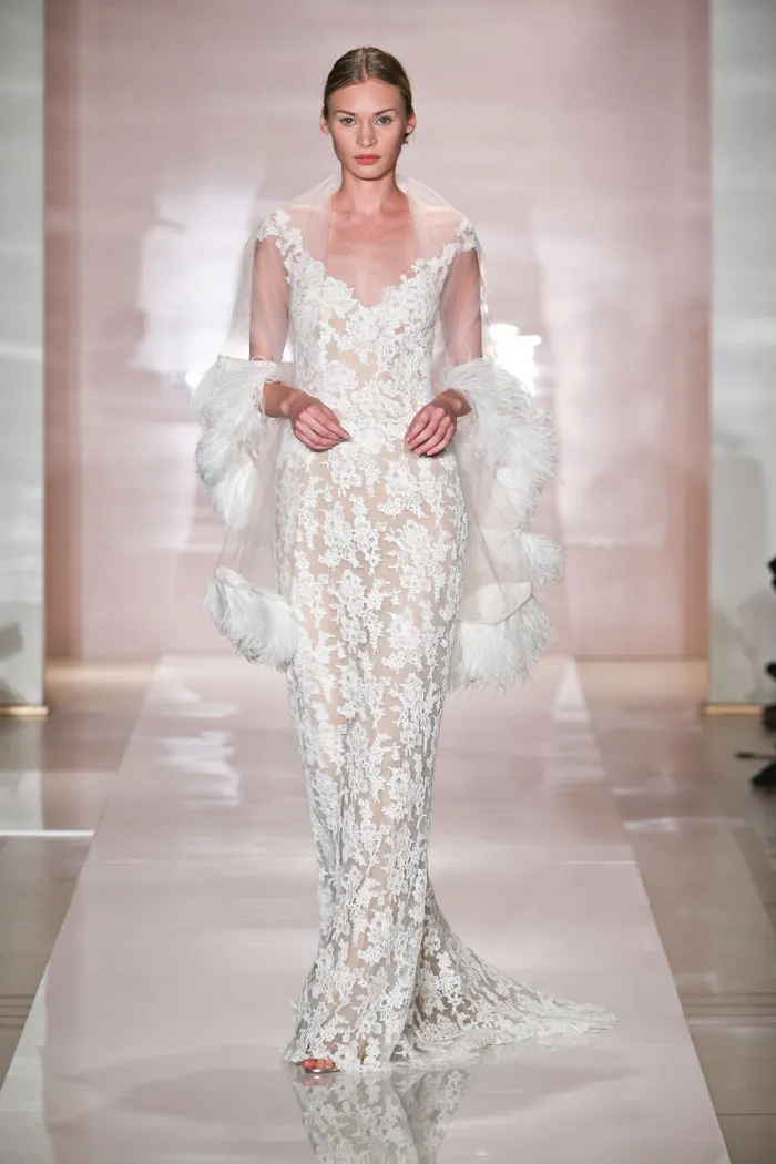 Reem Acra Fall 2014 Bridal Collection. theweddingnotebook.com