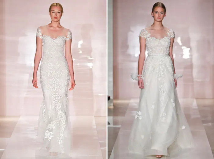 Reem Acra Fall 2014 Bridal Collection. theweddingnotebook.com