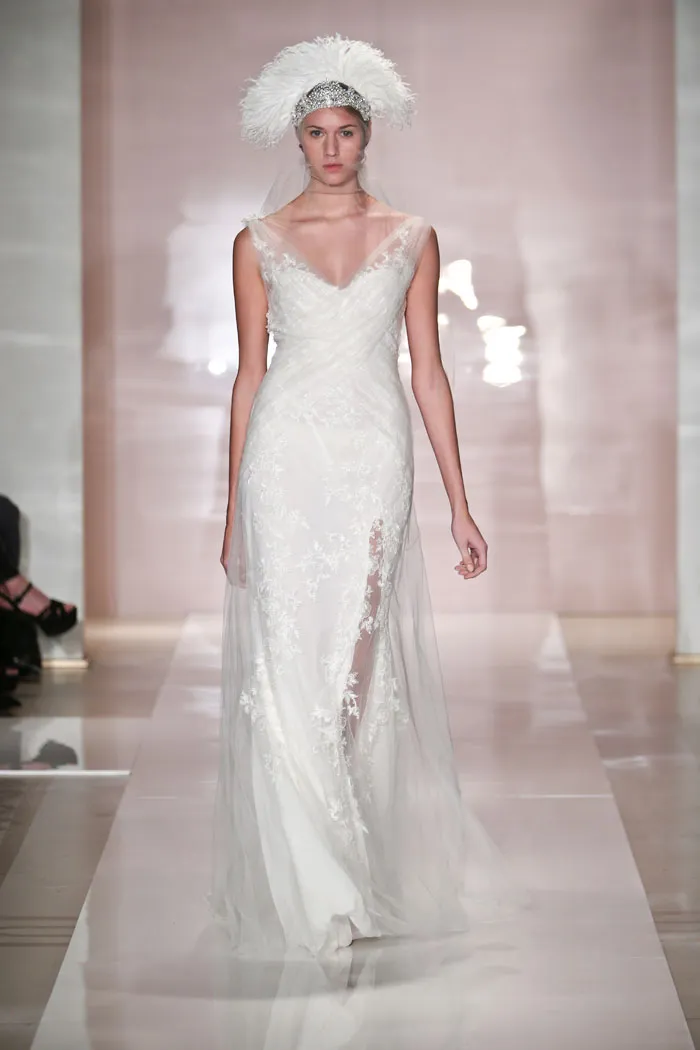 Reem Acra Fall 2014 Bridal Collection. theweddingnotebook.com