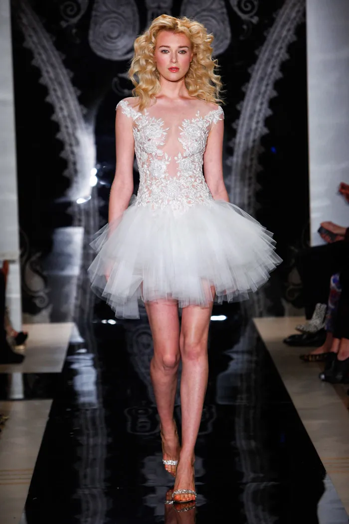 Reem Acra Spring 2014 Bridal Collection. theweddingnotebook.com