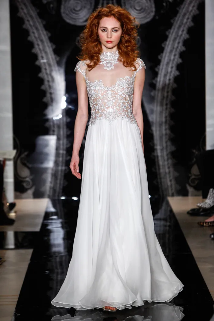 Reem Acra Spring 2014 Bridal Collection. theweddingnotebook.com
