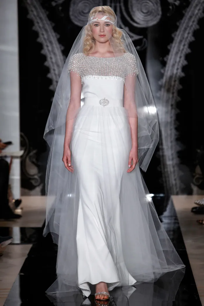 Reem Acra Spring 2014 Bridal Collection. theweddingnotebook.com