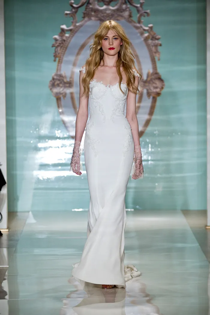 Reem Acra Spring 2015 Bridal Collection. theweddingnotebook.com