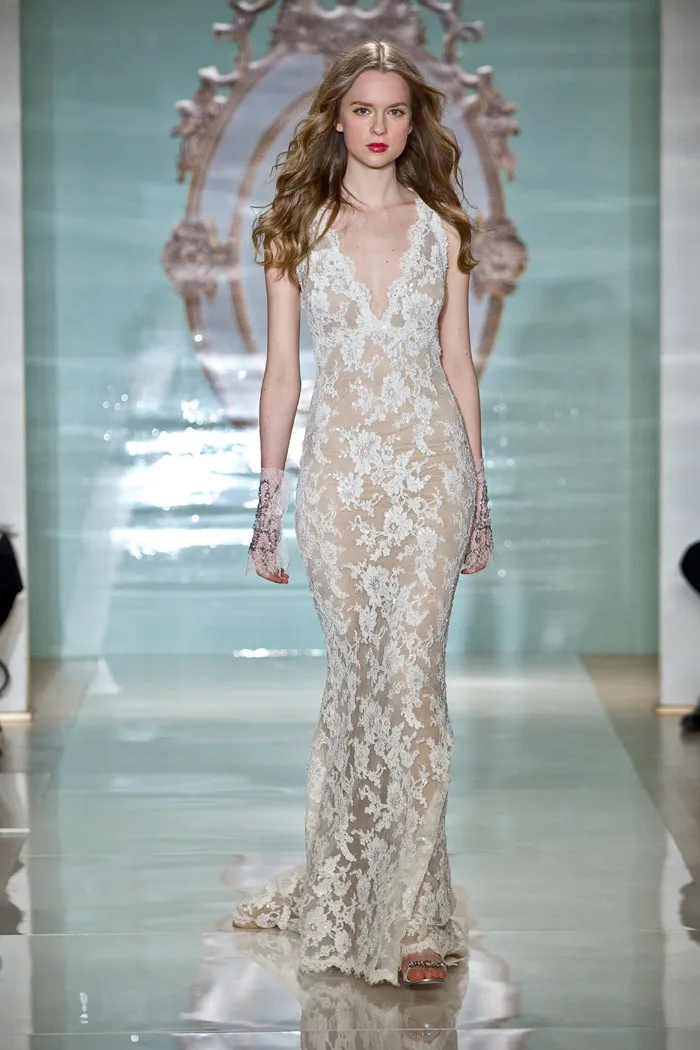 Reem Acra Spring 2015 Bridal Collection. theweddingnotebook.com
