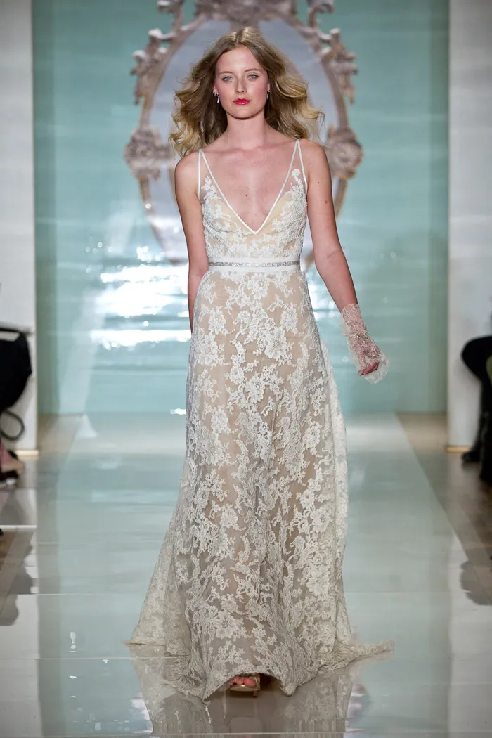 Reem Acra Spring 2015 Bridal Collection. theweddingnotebook.com
