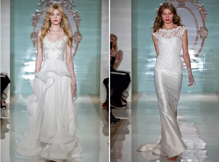 Reem Acra Spring 2015 Bridal Collection. theweddingnotebook.com