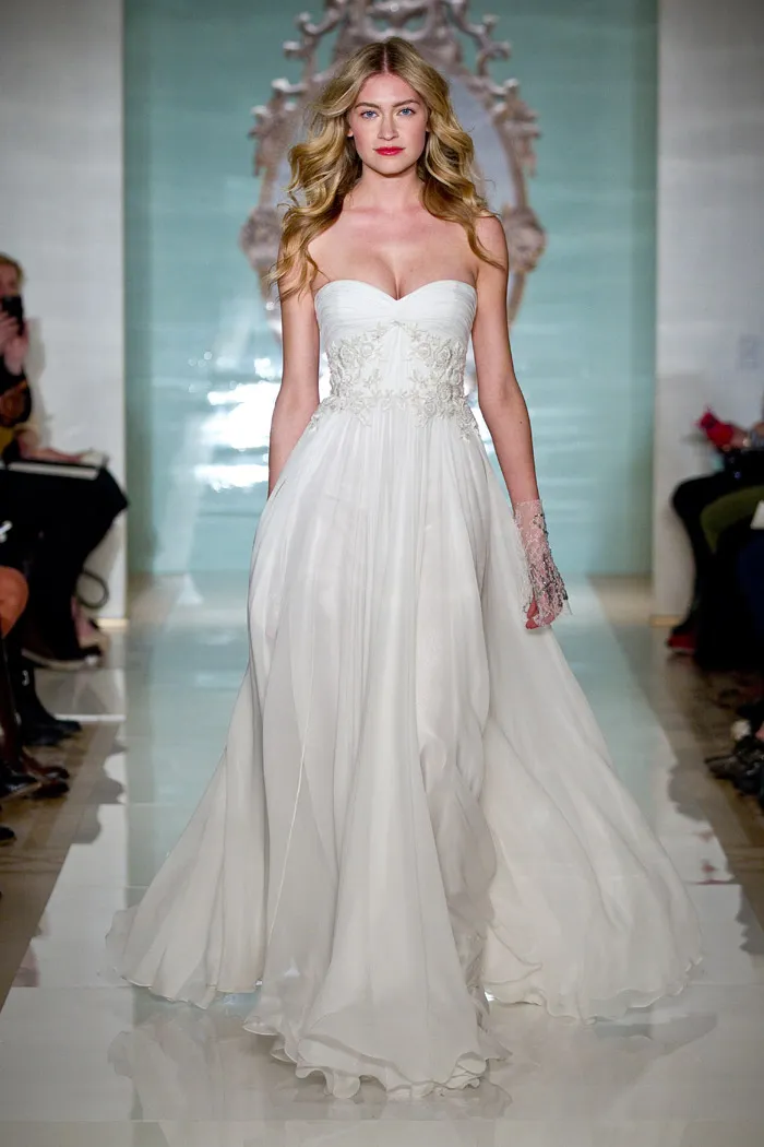 Reem Acra Spring 2015 Bridal Collection. theweddingnotebook.com