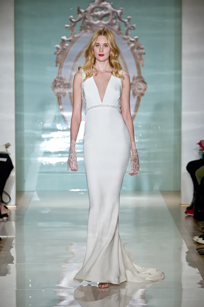 Reem Acra Spring 2015 Bridal Collection. theweddingnotebook.com