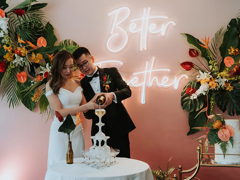 Refreshing and Gorgeous Wedding at Rama V Restaurant, Kuala Lumpur