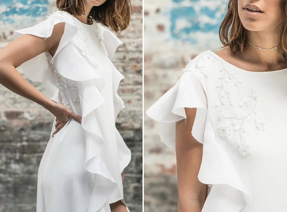 Dylan - Rime Arodaky 2018 Civil Collection. theweddingnotebook.com