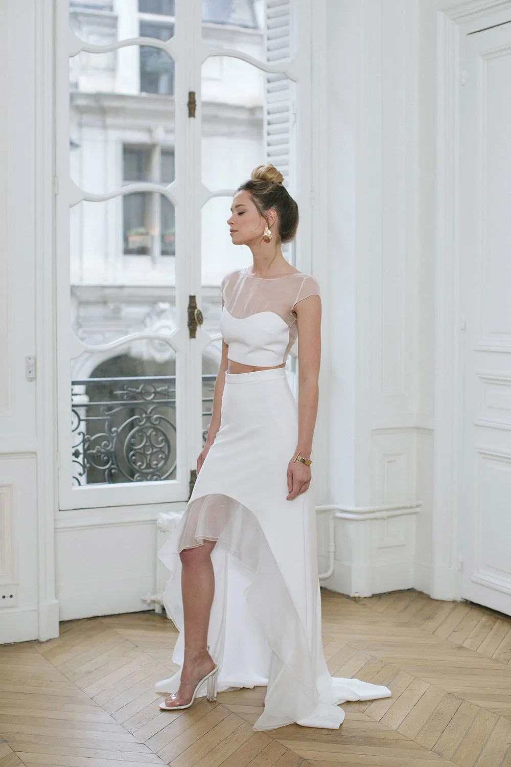 Reamur – Rime Arodaky 2018 RTW Rehearsal Collection. theweddingnotebook.com