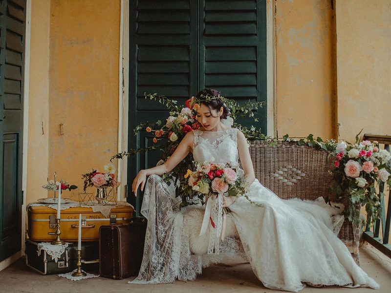 Romantic Vintage Boho Portraits In Australia