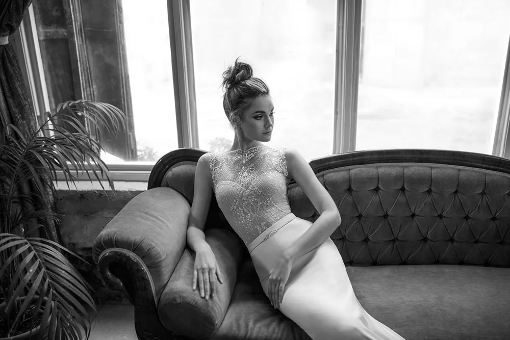 Romanzo by Julie Vino 2017 Bridal Collection. theweddingnotebook.com