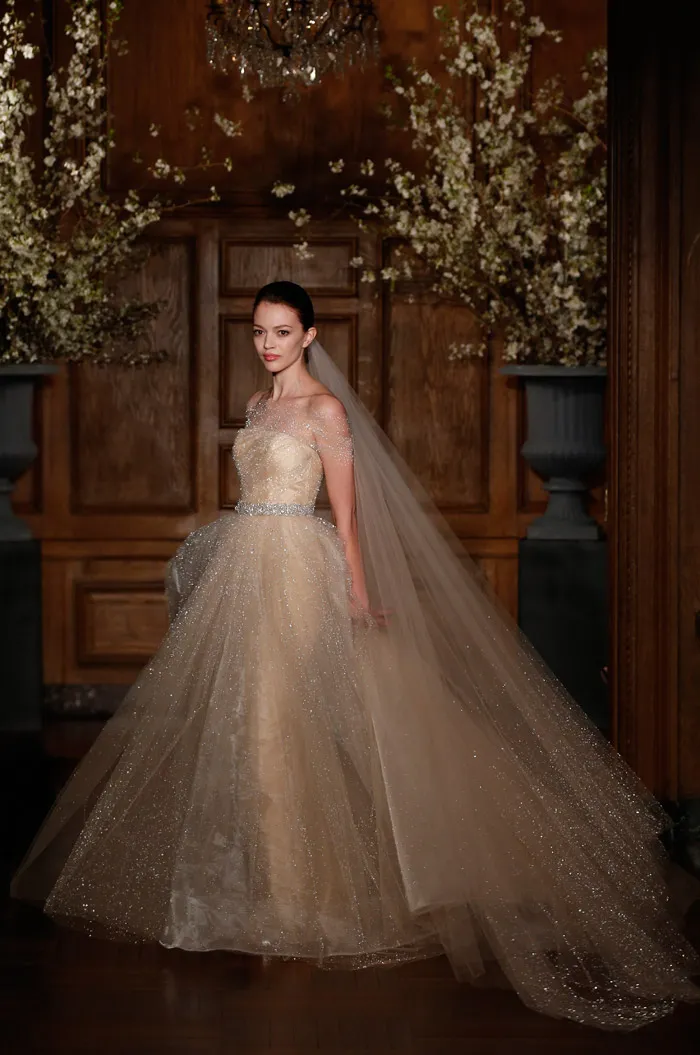Romona Keveza Couture Spring 2014 Bridal Collection. theweddingnotebook.com. 2014 - The Future. Looking ahead with pure, uninhibited imagination, Keveza creates a new future classic