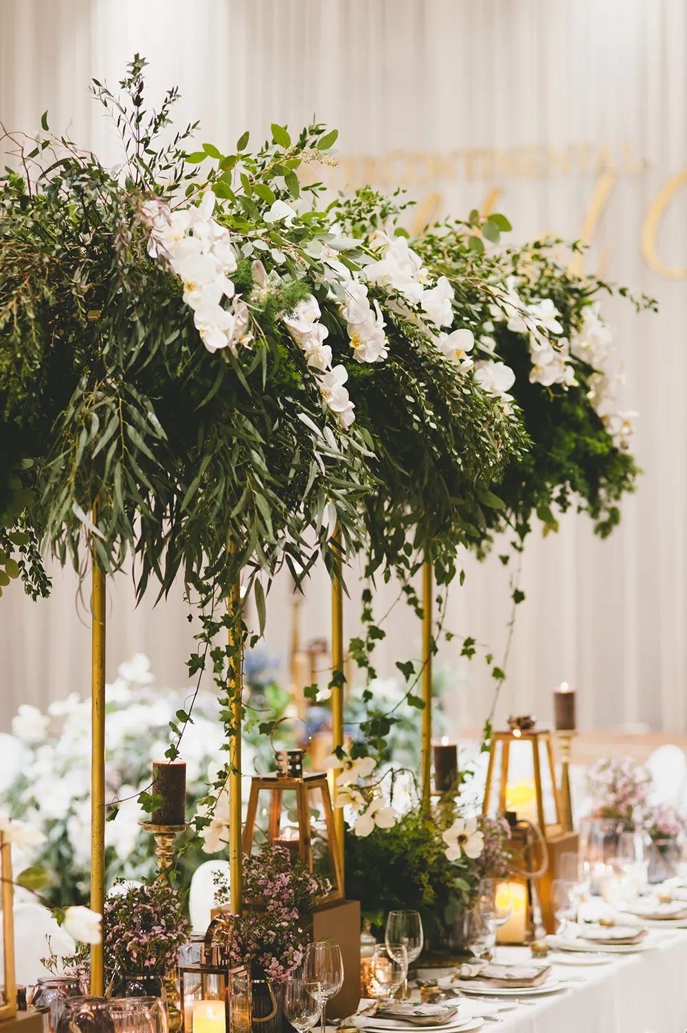 Wedding at InterContinental Kuala Lumpur. Styling by The Wedding Notebook. Photo by Inlight Photos. theweddingnotebook.com