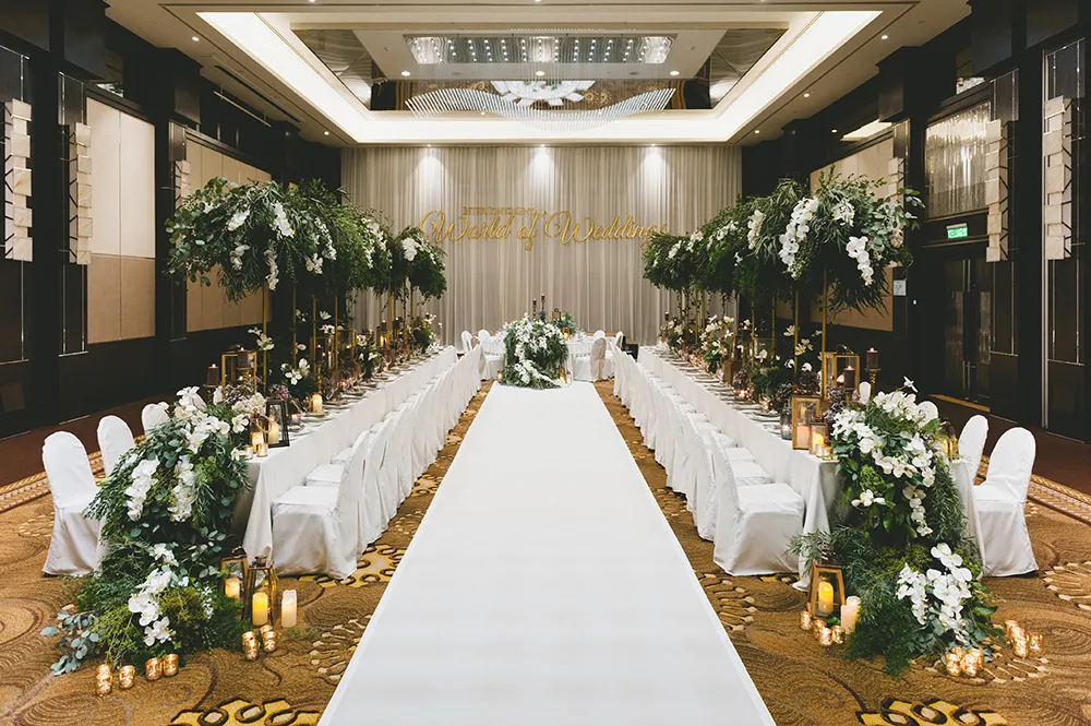 Wedding at InterContinental Kuala Lumpur. Styling by The Wedding Notebook. Photo by Inlight Photos. theweddingnotebook.com