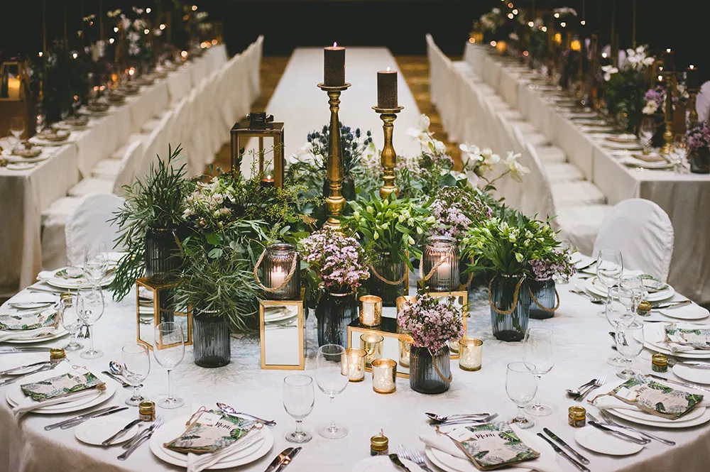 Wedding at InterContinental Kuala Lumpur. Styling by The Wedding Notebook. Photo by Inlight Photos. theweddingnotebook.com