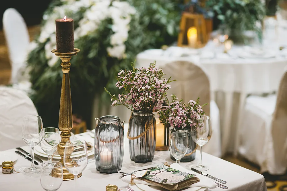 Wedding at InterContinental Kuala Lumpur. Styling by The Wedding Notebook. Photo by Inlight Photos. theweddingnotebook.com