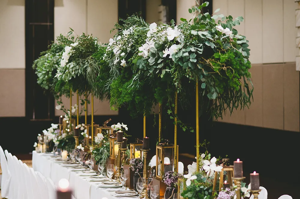 Wedding at InterContinental Kuala Lumpur. Styling by The Wedding Notebook. Photo by Inlight Photos. theweddingnotebook.com