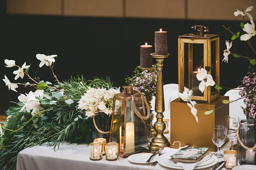 Wedding at InterContinental Kuala Lumpur. Styling by The Wedding Notebook. Photo by Inlight Photos. theweddingnotebook.com