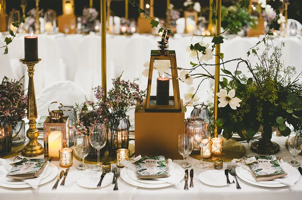 Wedding at InterContinental Kuala Lumpur. Styling by The Wedding Notebook. Photo by Inlight Photos. theweddingnotebook.com