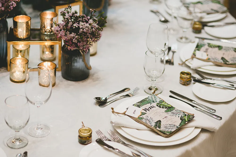 Wedding at InterContinental Kuala Lumpur. Styling by The Wedding Notebook. Photo by Inlight Photos. theweddingnotebook.com