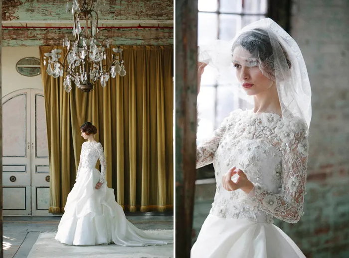 Sareh Nouri Spring 2015 Collection. theweddingnotebook.com