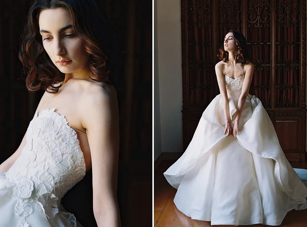 Dahlia: Sareh Nouri – New York Spring 2017 Bridal Collection. theweddingnotebook.com
