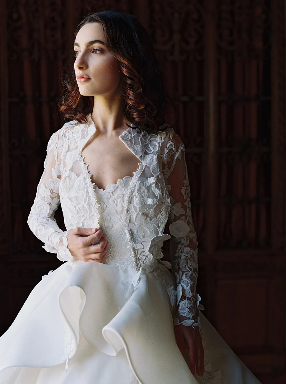 Dahlia: Sareh Nouri – New York Spring 2017 Bridal Collection. theweddingnotebook.com