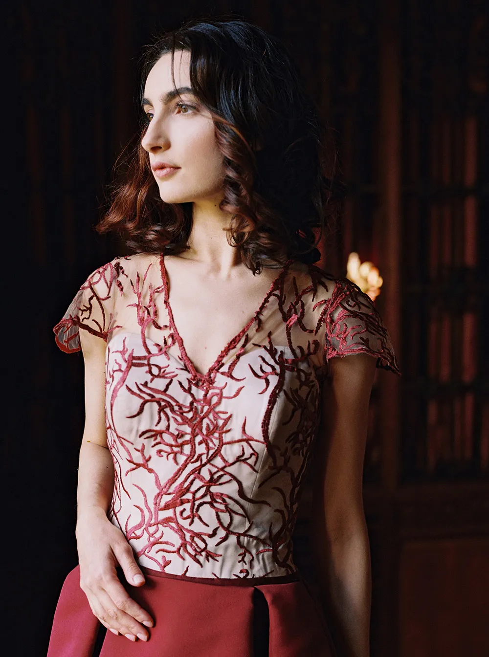 Sareh Nouri – New York Spring 2017 Eveningwear Collection. theweddingnotebook.com