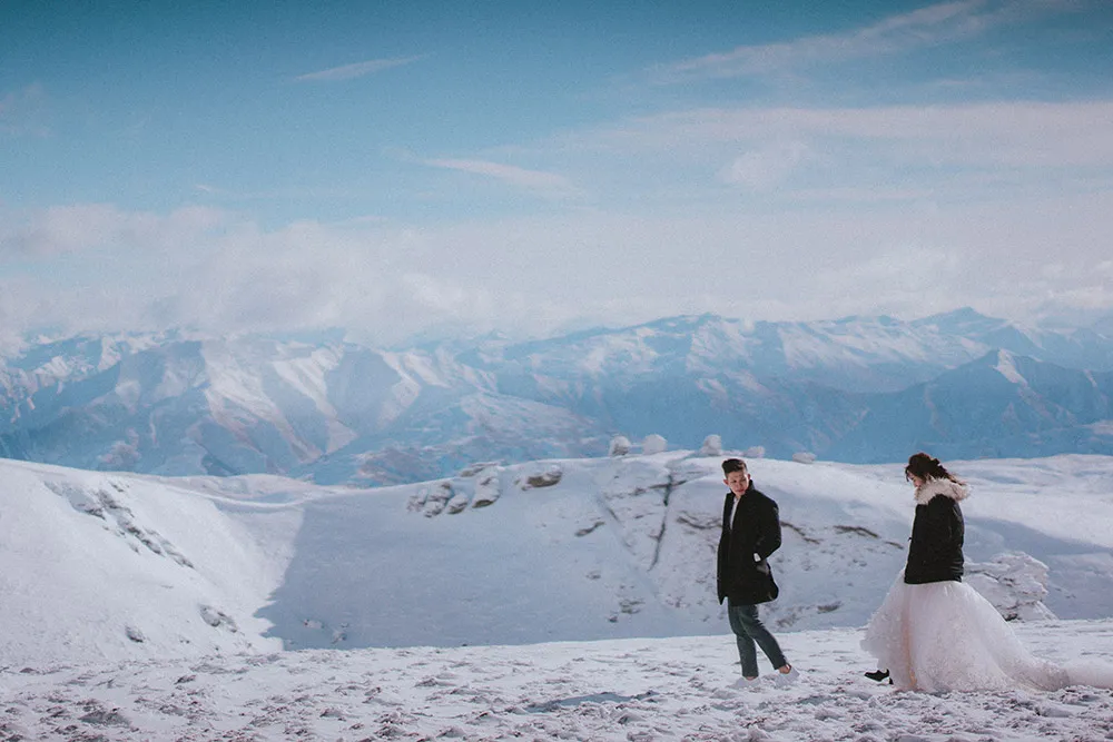 New Zealand bridal portraits. Multifolds Photography. theweddingnotebook.com