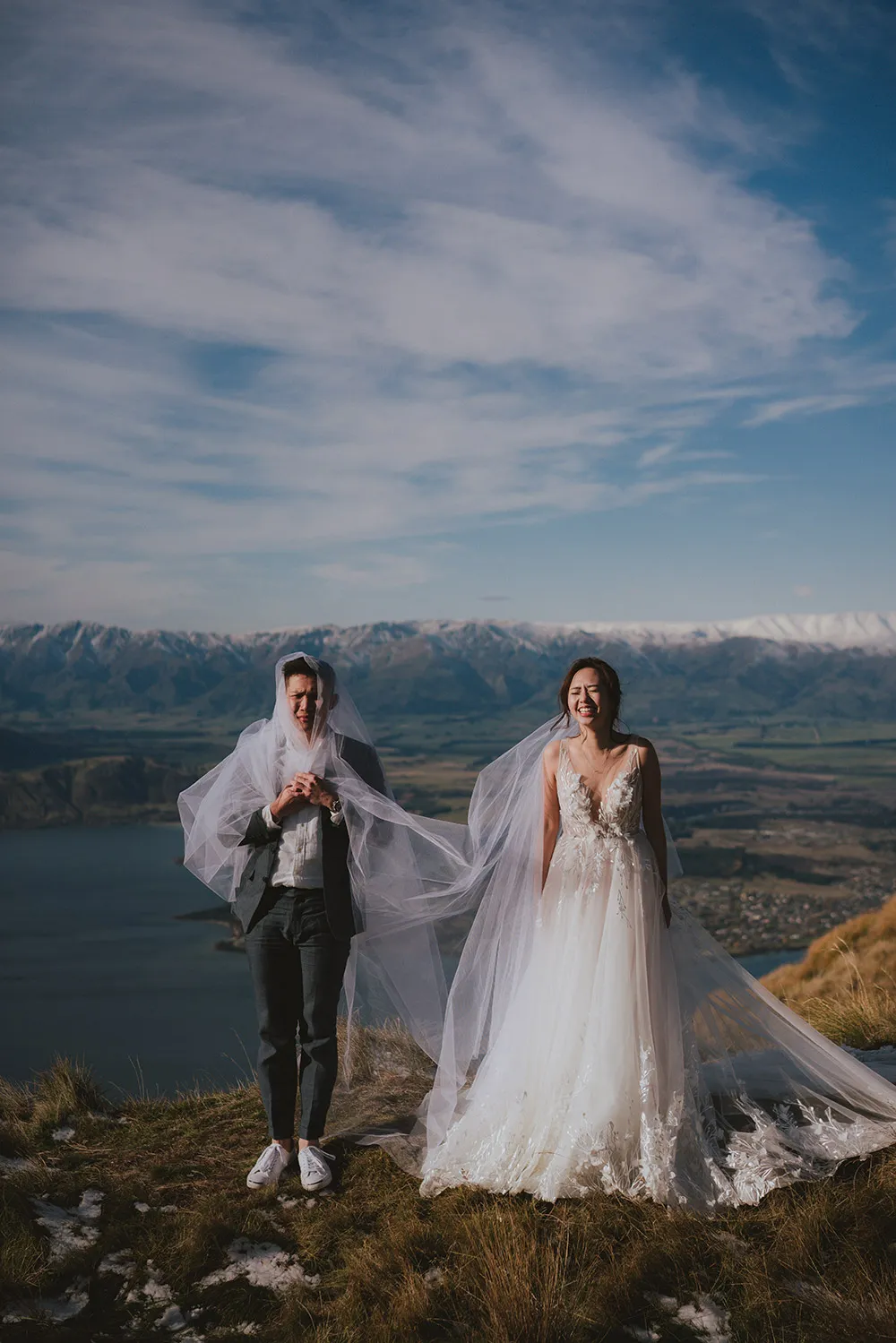 New Zealand bridal portraits. Multifolds Photography. theweddingnotebook.com