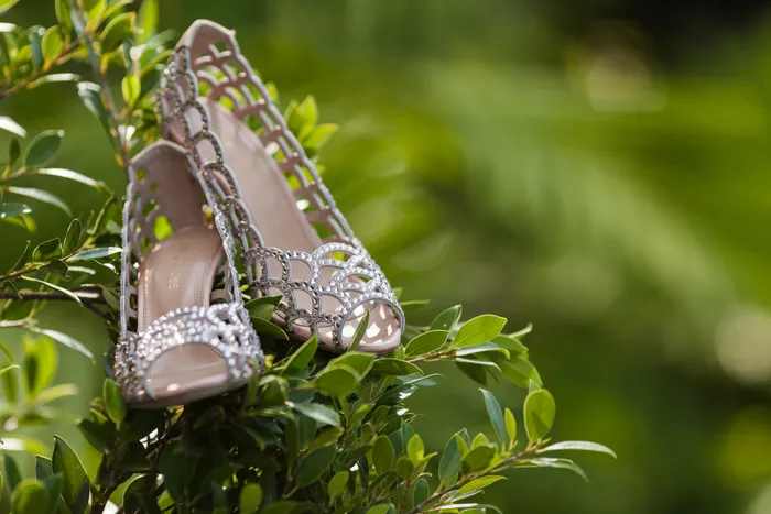 Photo by Stories by Integricity. Bridal Shoes by Sergio Rossi. theweddingnotebook.com 