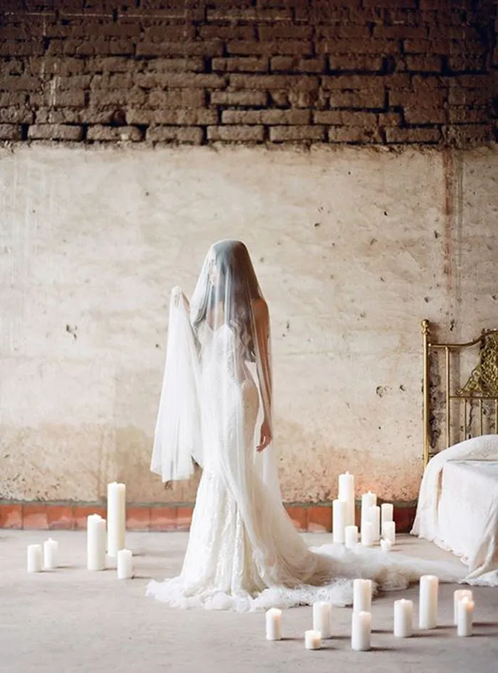 Jose Villa Photography. Gown by Galia Lahav. theweddingnotebook.com