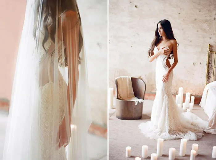 Jose Villa Photography. Gown by Galia Lahav. theweddingnotebook.com