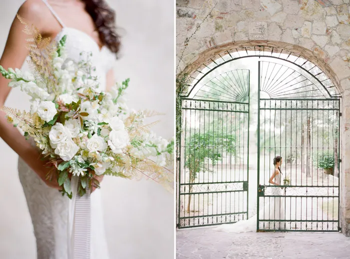 Jose Villa Photography. Gown by Galia Lahav. theweddingnotebook.com